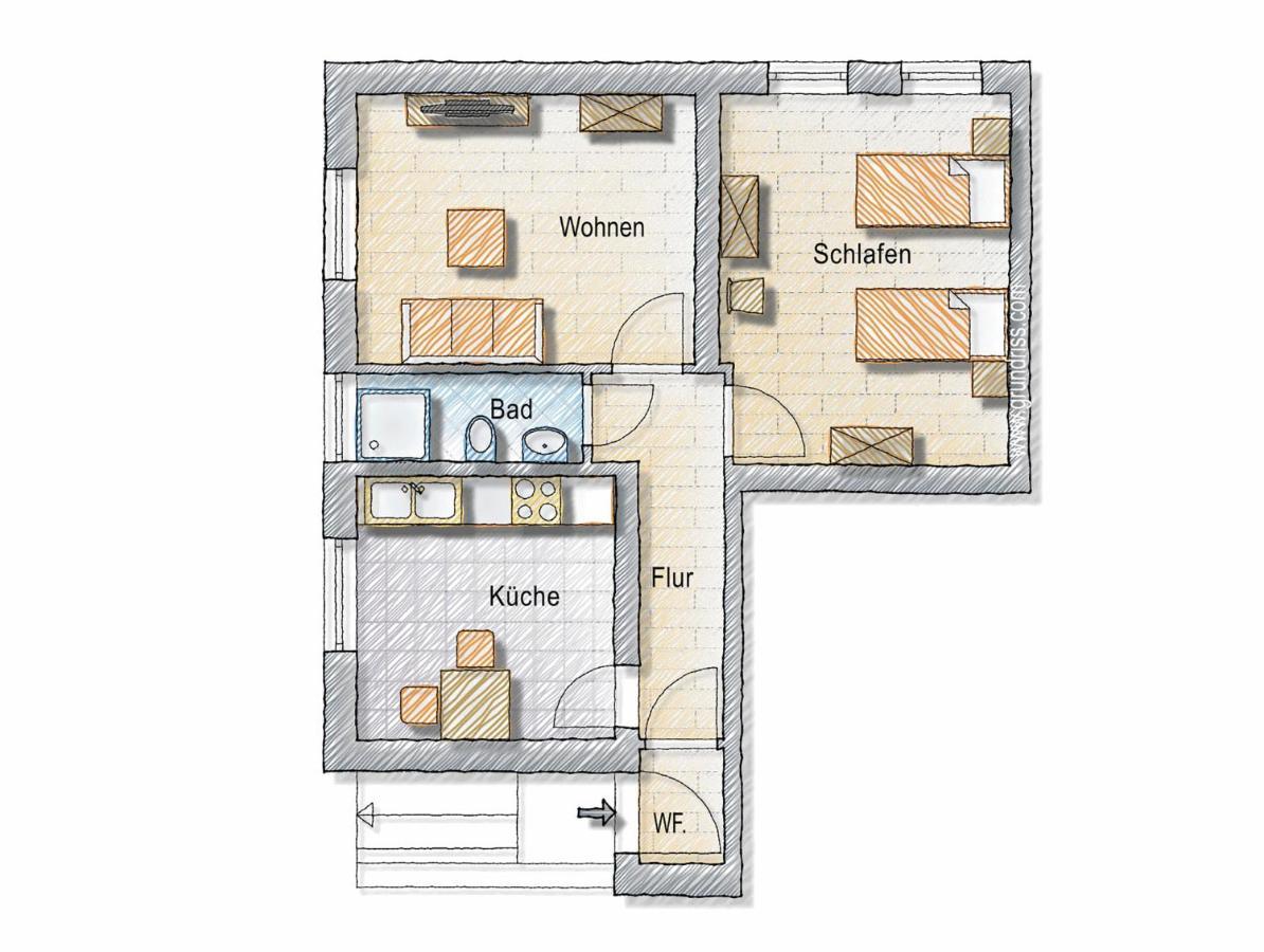 Ferienwohnung Kastanienblick Uelzen Buitenkant foto
